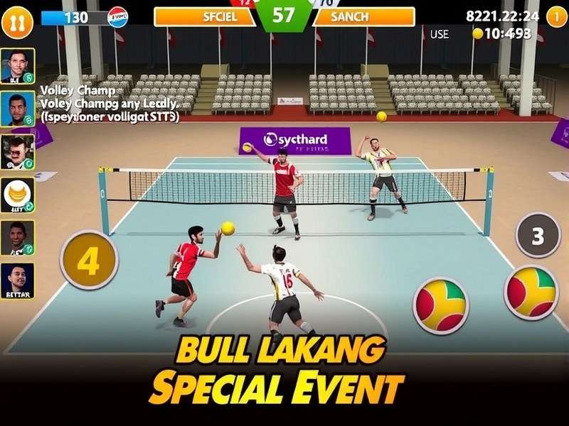 Volley Champs Punjab Gameplay Screenshot